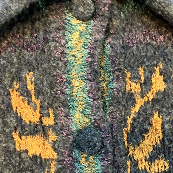 Vintage Bebhinn Marten soft mixed wool Ireland cardigan St. Patrick’s Day - Picture 2 of 12